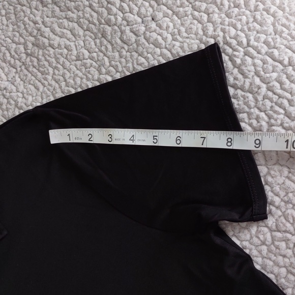 Under 5'10 Large Black 100% Pima Cotton Short Sleeve Polo Shirt - Picture 8 of 12